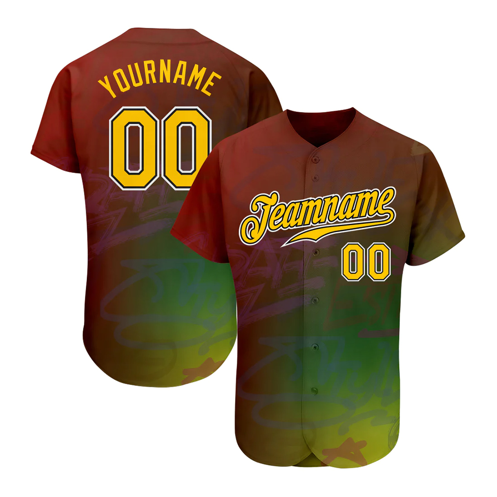 Sublimation Baseball Uniform Jersey Shirts